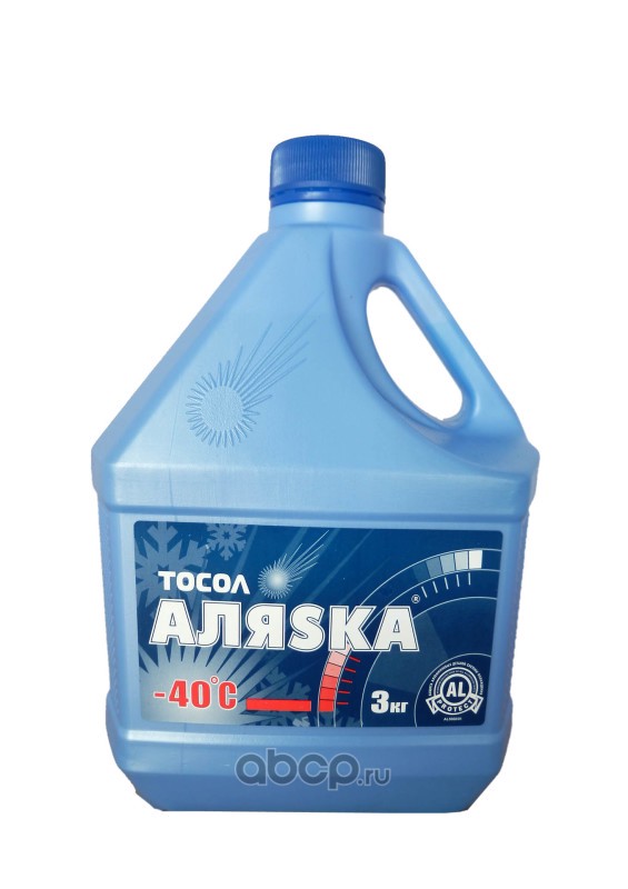 Охлаждающая жидкость АЛЯСКА Тосол А-40 (3кг)